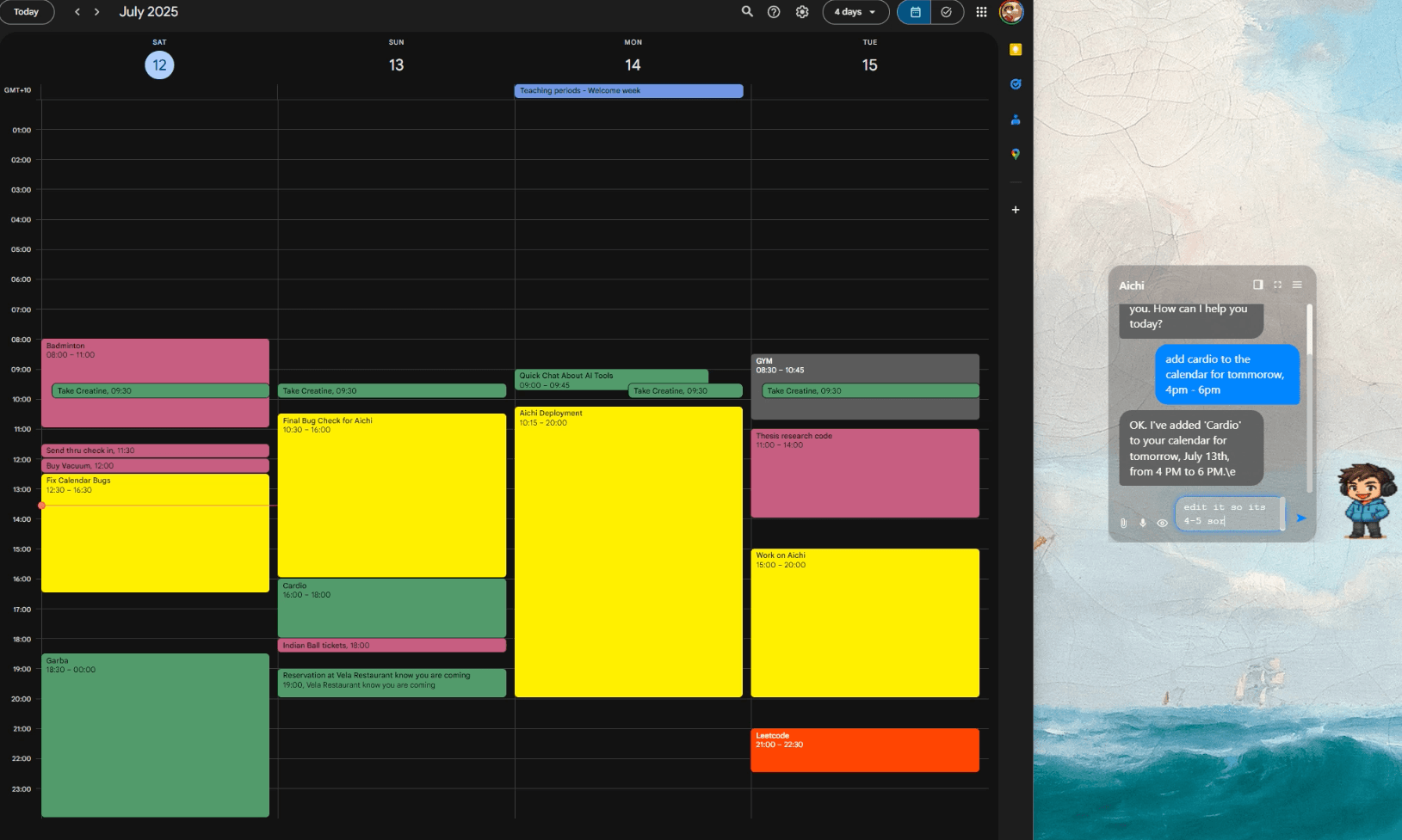 Your Calendar Finder